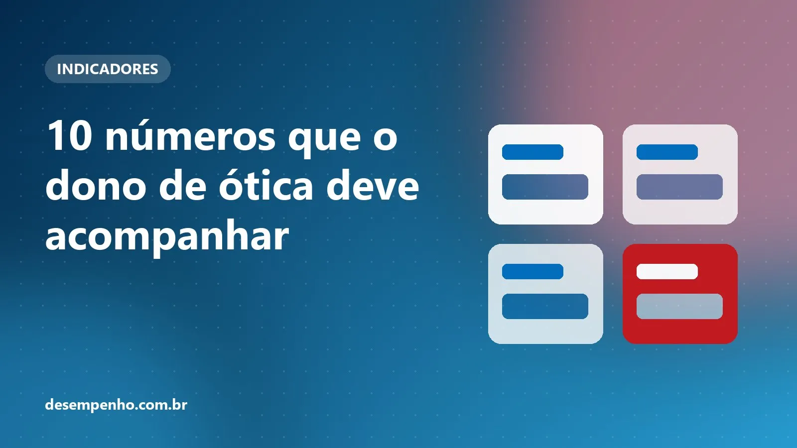 Ilustração de gráfico de barras e indicadores de desempenho